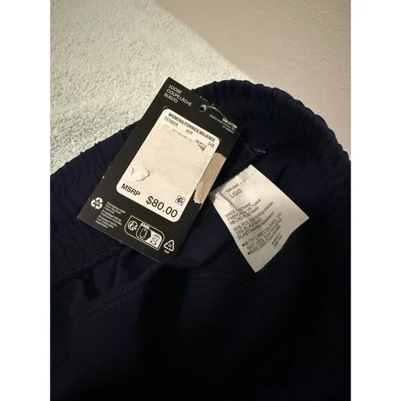 Under Armour Motion Joggers Womens Medium Navy Blue 1376926-348 NWT $80 MSRP - Picture 4 of 8